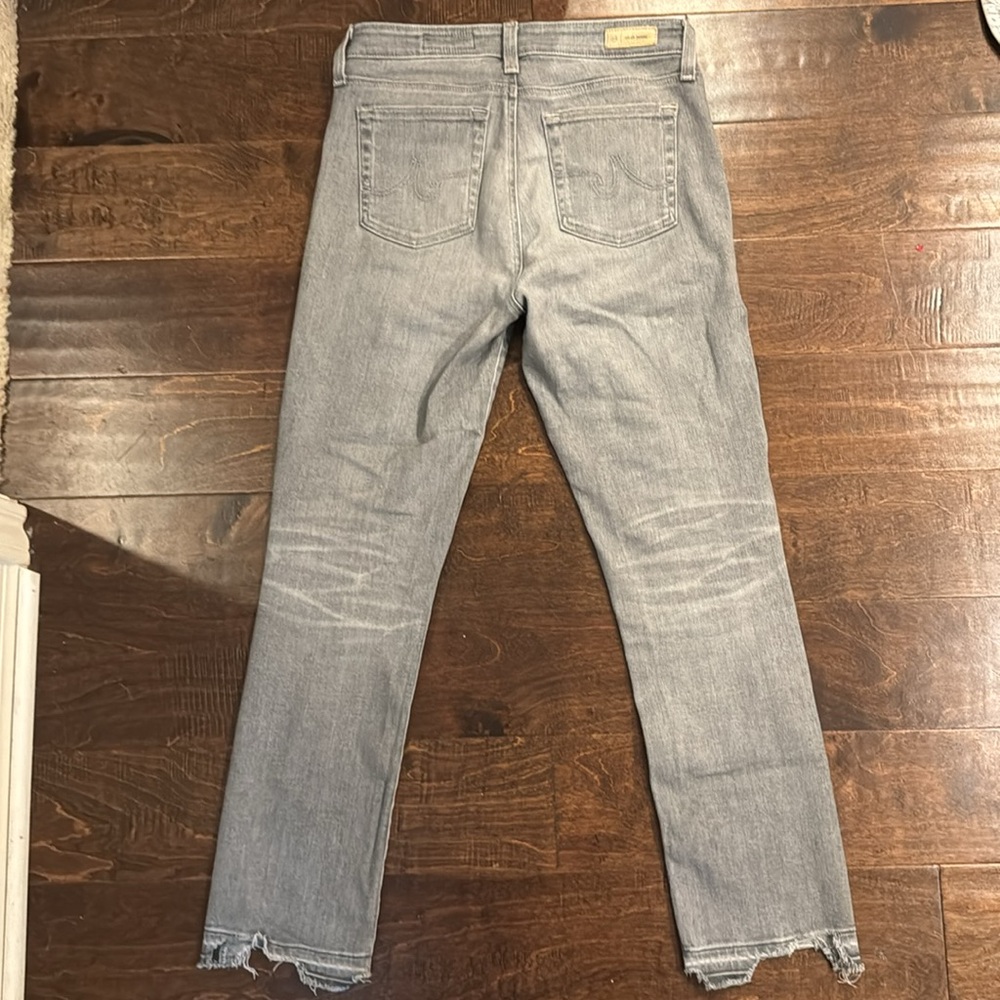 AG Chew Hem Ankle Straight Jeans (20 Year Hidden Treasure wash) - Picture 5 of 5